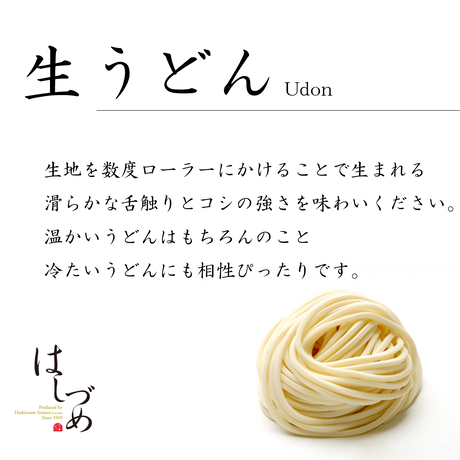 特製生うどん　(4人分)