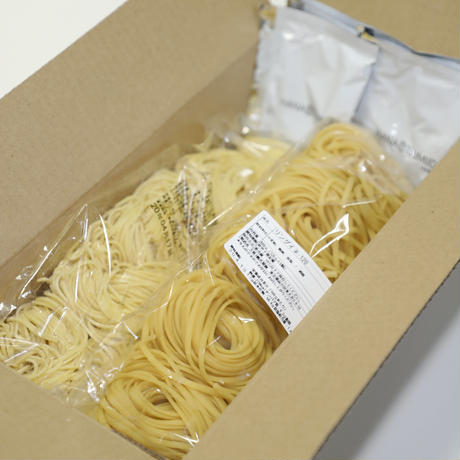 特製スープ付き中華麺・生パスタセット　(各5食)